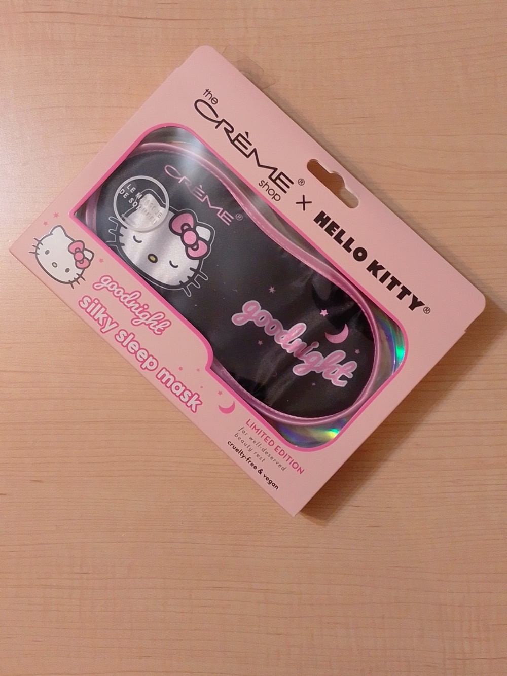 Hello Kitty The Creme Shop Silky Sleep Mask Eye Mask